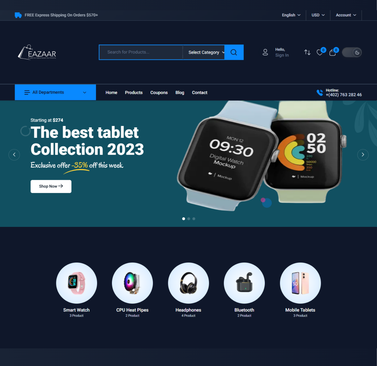 EAZAAR E-commerce Platform